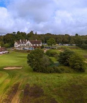 Golf course and clubhouse near Crowborough